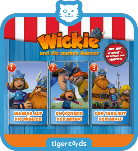 Coverbild - tigercard - Wickie und die starken Männer – 20 in 1: Hörspielpaket Episode 1-20