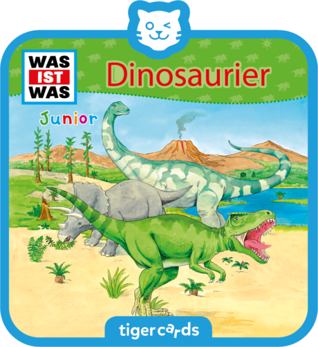 Coverbild - tigercard - WAS IST WAS Junior: Dinosaurier
