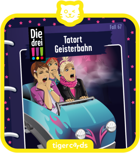 Coverbild - tigercard - Die drei !!!: Tatort Geisterbahn