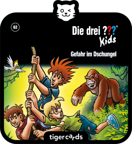 Coverbild - tigercard - Die ??? Kids (62): Gefahr im Dschungel