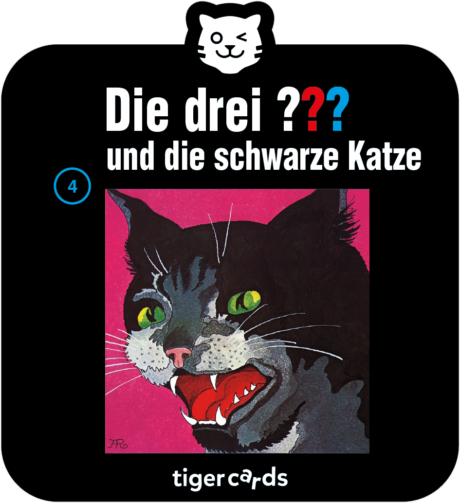 Coverbild - tigercard - Die drei ???: Die schwarze Katze