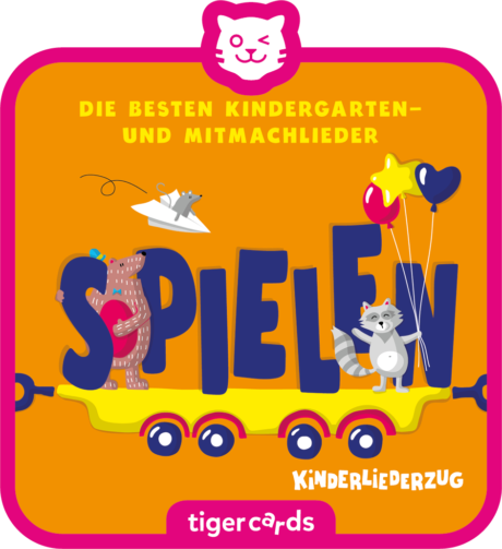 Coverbild - tigercard - Kinderliederzug (3): Die besten Kindergartenlieder – Spielen