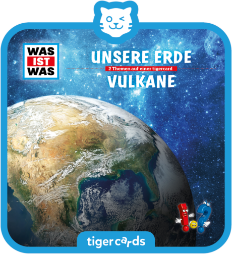 Coverbild - tigercard - WAS IST WAS: Unsere Erde / Vulkane
