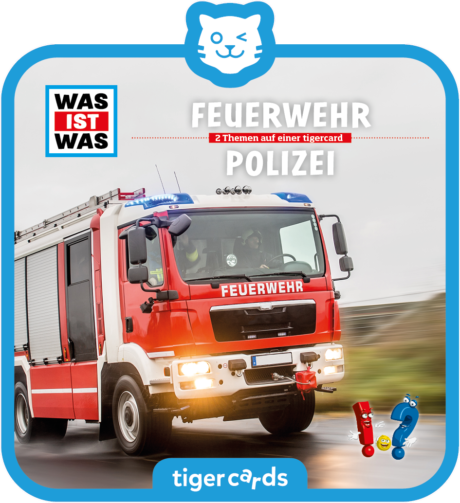 Coverbild - tigercard - WAS IST WAS: Feuerwehr/Polizei