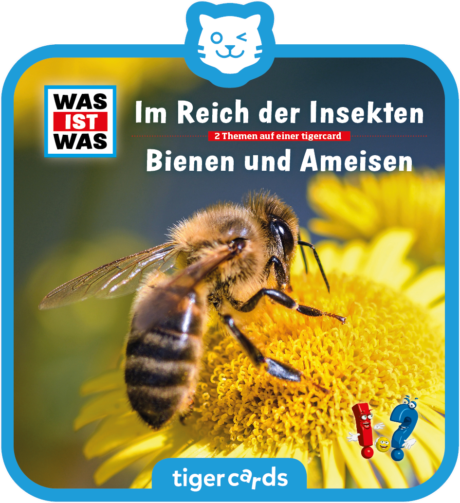 Coverbild - tigercard - WAS IST WAS: Im Reich der Insekten/ Bienen und Ameisen