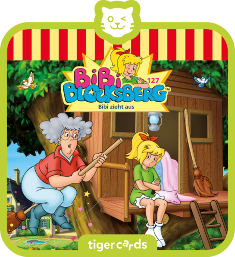Coverbild - tigercard - Bibi Blocksberg – Bibi zieht aus
