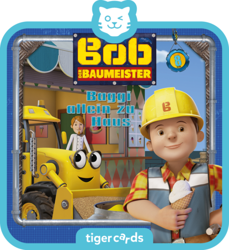 Coverbild - tigercard - Bob der Baumeister: Baggi allein zu Haus