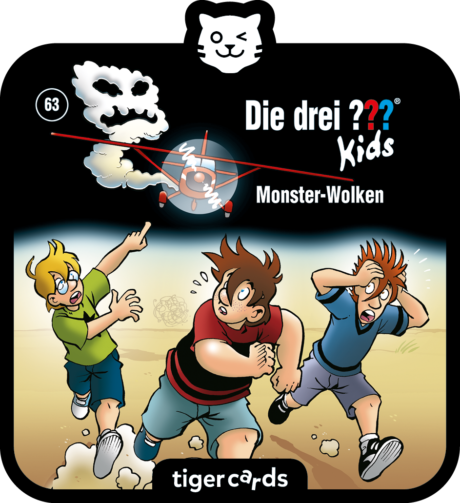 Coverbild - tigercard - Die drei ??? Kids: Monster-Wolken