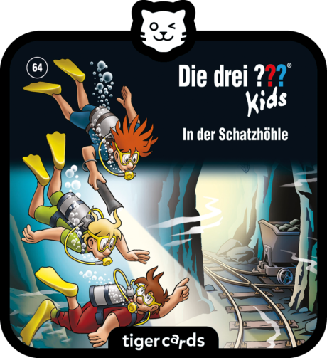 Coverbild - tigercard - Die drei ??? Kids: In der Schatzhöhle