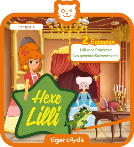 Coverbild - tigercard - Hexe Lilli: Lilli wird Prinzessin & Das geheime Kuchenrezept