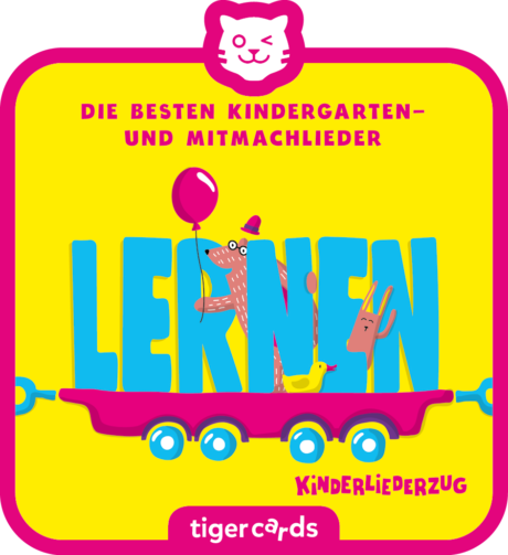 Coverbild - tigercard - Kinderliederzug: Die  besten Kindergarten- und Mitmachlieder – Lernen