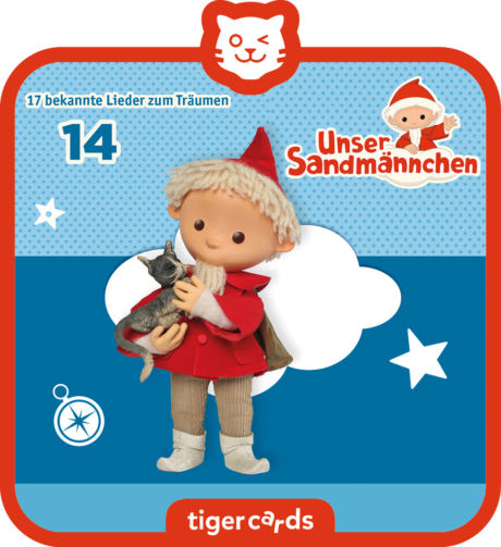 Coverbild - tigercard - Unser Sandmännchen: Die schönsten Schlaflieder